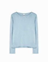 Strickpullover - Gerollte Abschlüsse