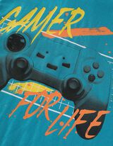 Majica na bretele - Print - tirkizna