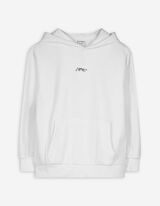 Sweat à capuche - Coupe oversize - blanc