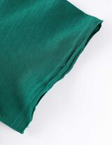 Felső - Pamut - s&ouml;t&eacute;tz&ouml;ld