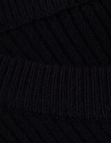 Kleid - Viskose-Mix - schwarz