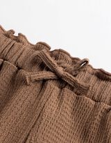 Short - Unicolore - beige