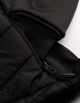 Bunda - Zmes materi&aacute;lov - cierna