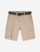 Cargoshorts - Gürtel - beige