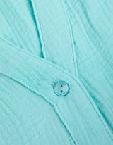 Kleid - A-Shape - türkis