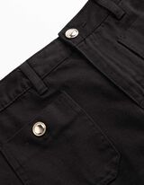 Jeans - Wide Fit - Schwarz