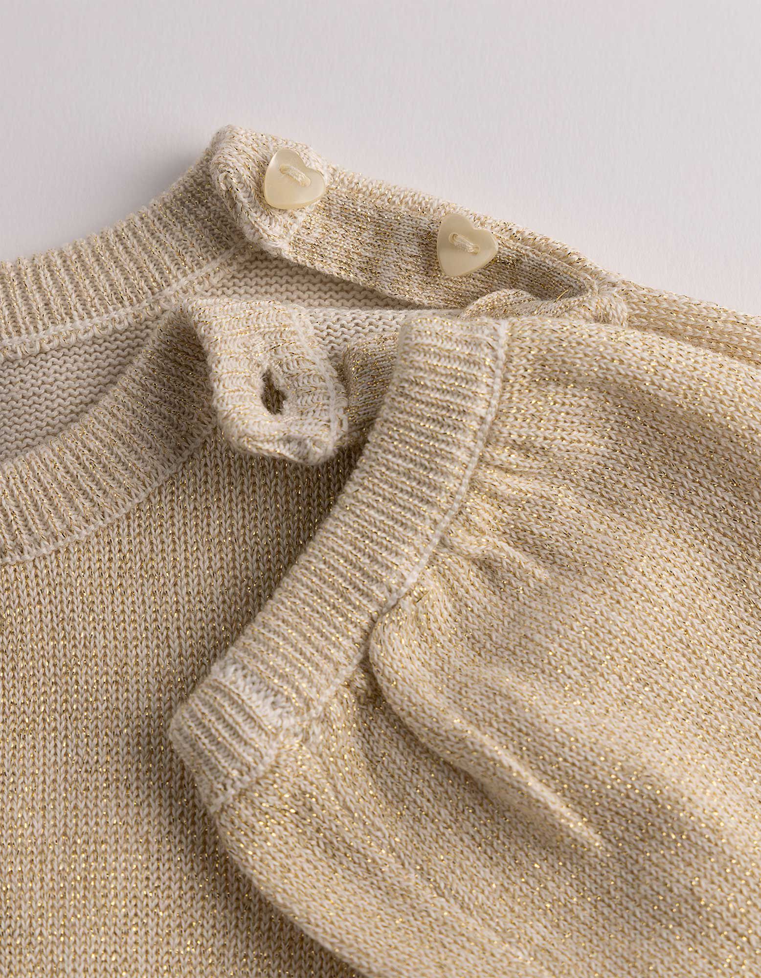Kleid - Feinstrick - Beige