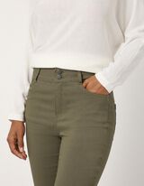 Hose - Skinny Fit - Khaki