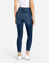 Džínsy - Účinky prania - tmavomodra