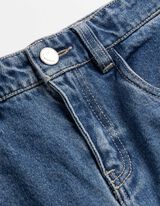 Jeans - Gehaakte kant - blauw
