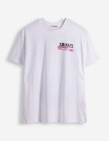 T-Shirt - R&uuml;ckenprint - wei&szlig;