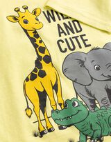 Tričko - Předn&iacute; tisk - sv. zluta