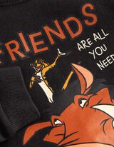 sweat- ir treniruočių kelnių rinkinys - Liūtas Karalius - tamsiai pilkas