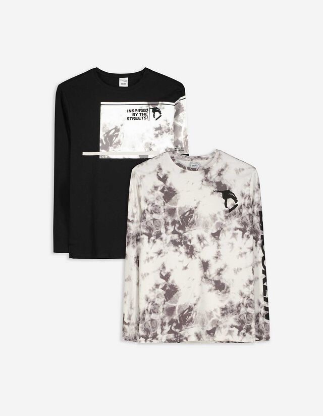 Longsleeve - set van 2