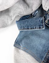 Teksas jakna - svetlo-plava