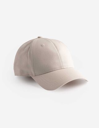 Basecap - Baumwolle - wei&szlig;