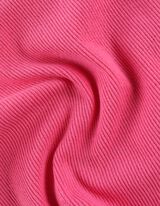 T-shirt - Scollo con intaglio - rosa fucsia