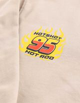 Sweatshirt - Cars - Beige