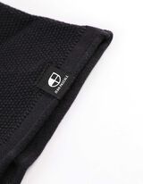 Pulóver - Feltekeredett szélű - fekete