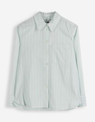 Camicia - Righe - turchese