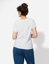 T-shirt - Perles décoratives - blanc