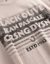 T-Shirt - Print - beige