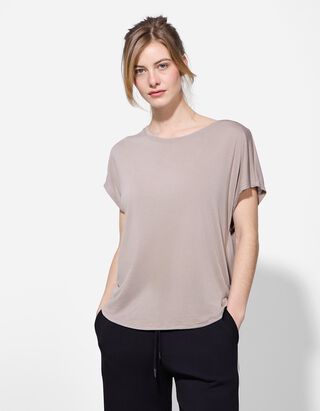 T-Shirt - Atmungsaktiv - beige