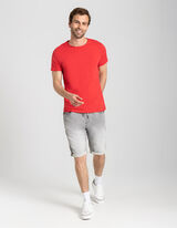 Felső - Pamut - vilagos piros