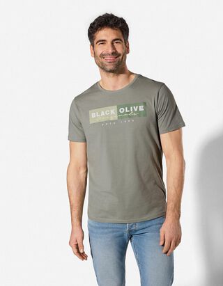 T-Shirt - Print - hellgr&uuml;n