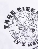 Débardeur - Dos imprimé - blanc