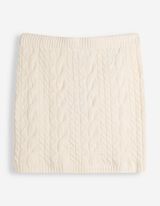 Strickrock - Zopfstrick - Off-White