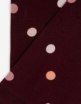 Set van jurk en legging - Mousseline - roze