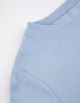 Pikkade varrukatega s&auml;rk - s&auml;delev motiiv - helesinine