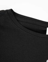 Marškinėliai - Blizgus paveikslėlis - juodas