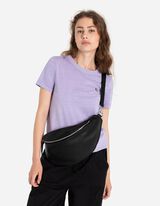 Borsa a tracolla - Similpelle - nero