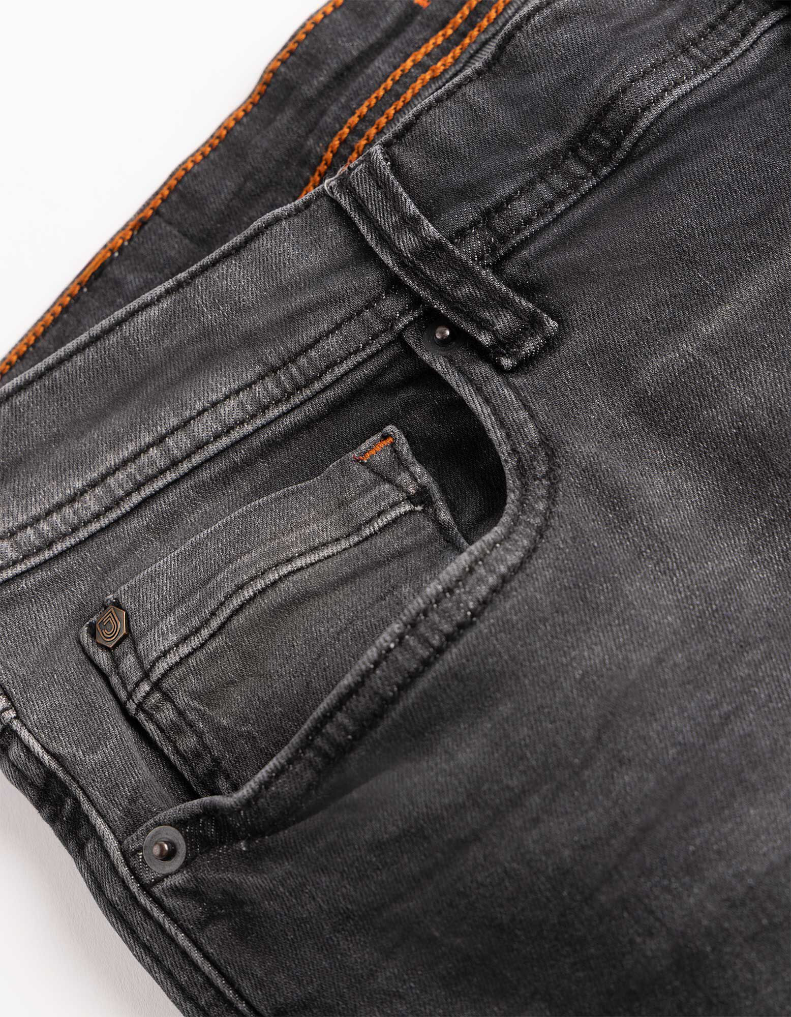 Jeans - Straight Fit - Schwarz