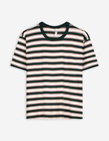 T-Shirt - Streifen - grün
