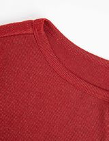 Majica dugih rukava - lureks - crvena