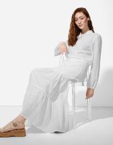 Gonna - Motivo a quadri - bianco