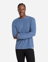 Džemper - Rol krajevi - tamno-plava