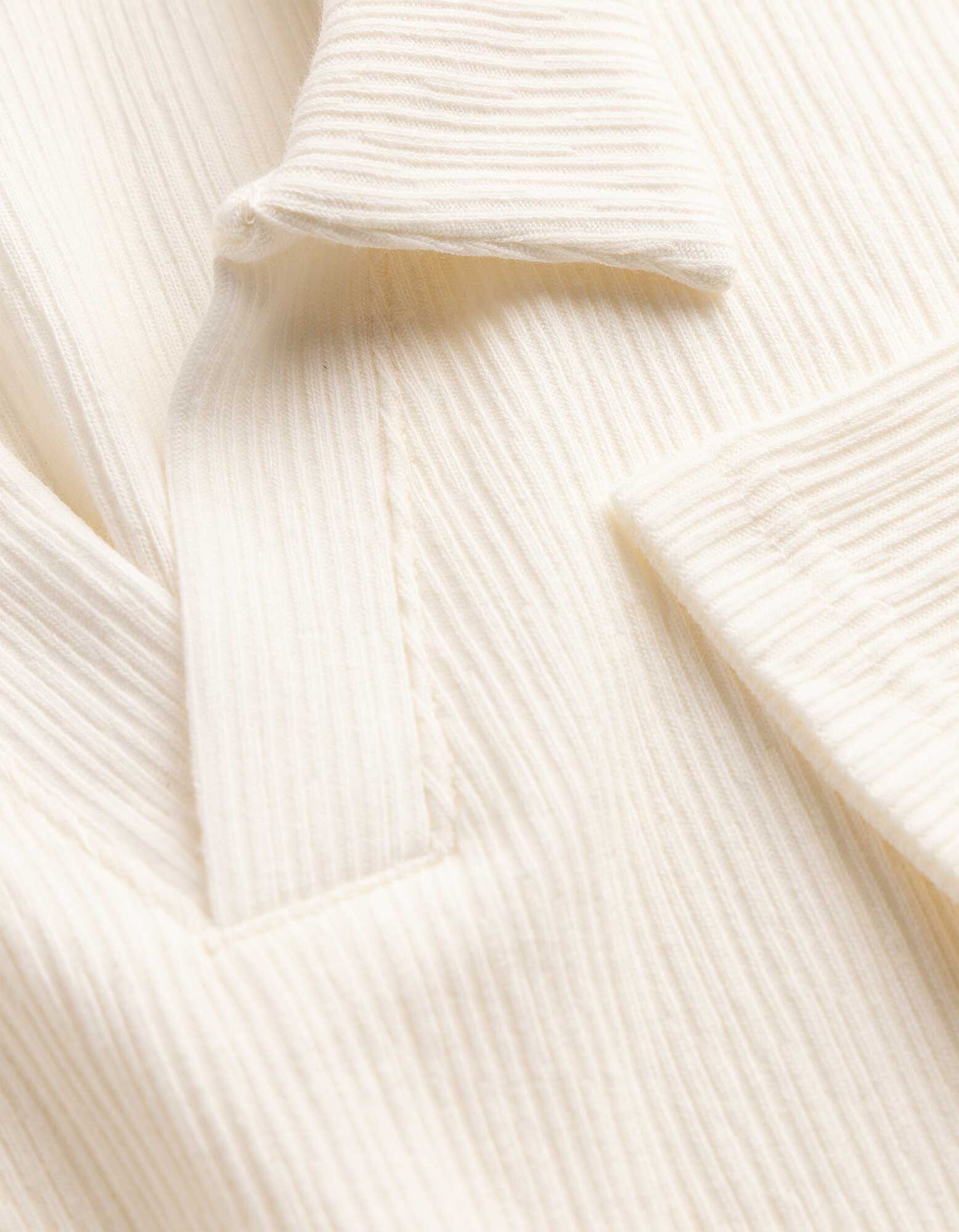 Poloshirt - Relax Fit - wei&szlig;