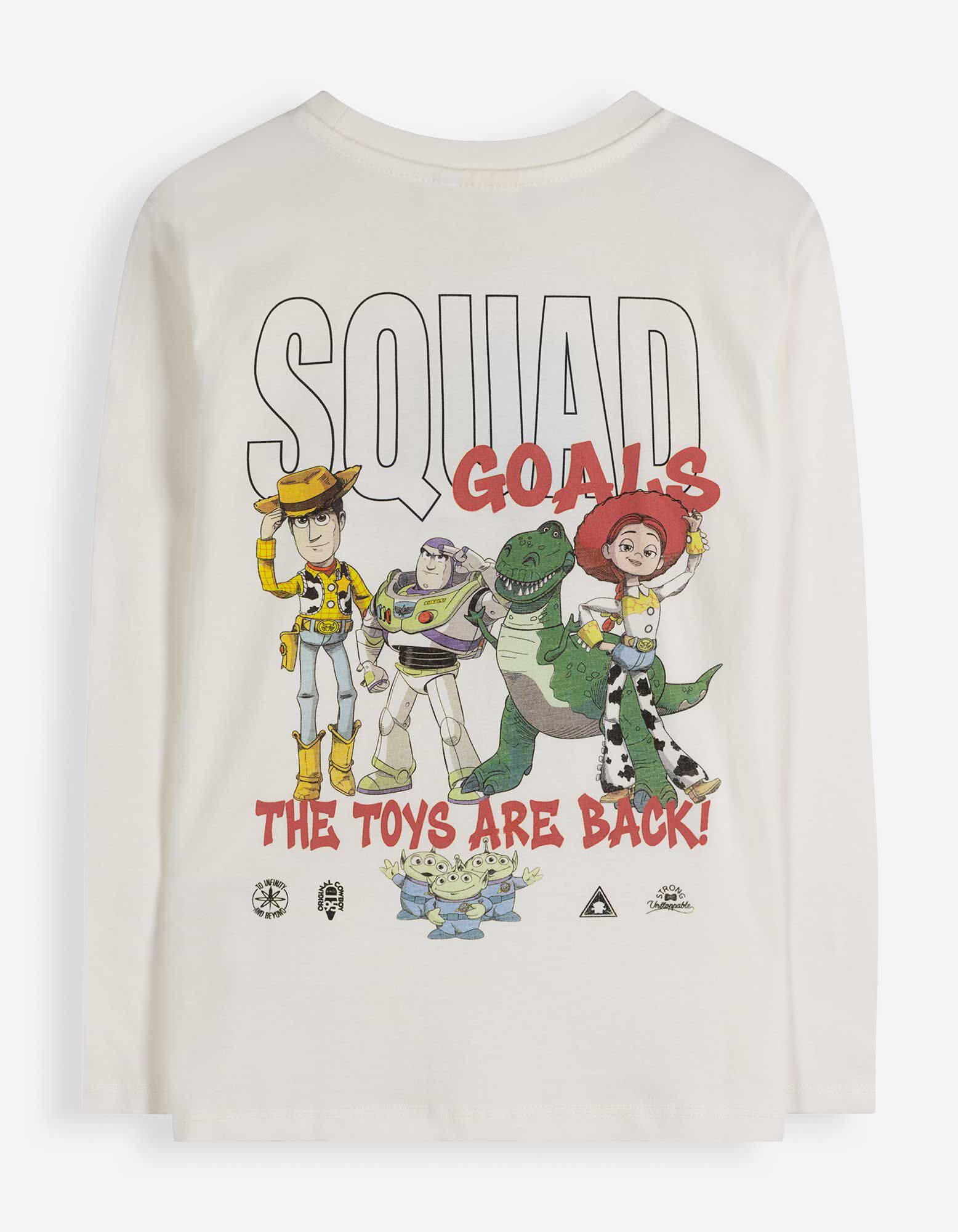 Langarmshirt - Toy Story - Off-White