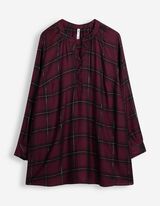 Bluse - Knopfleiste - Lila