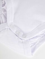 Bodi kratkih rukava - Print sa porukom - bela