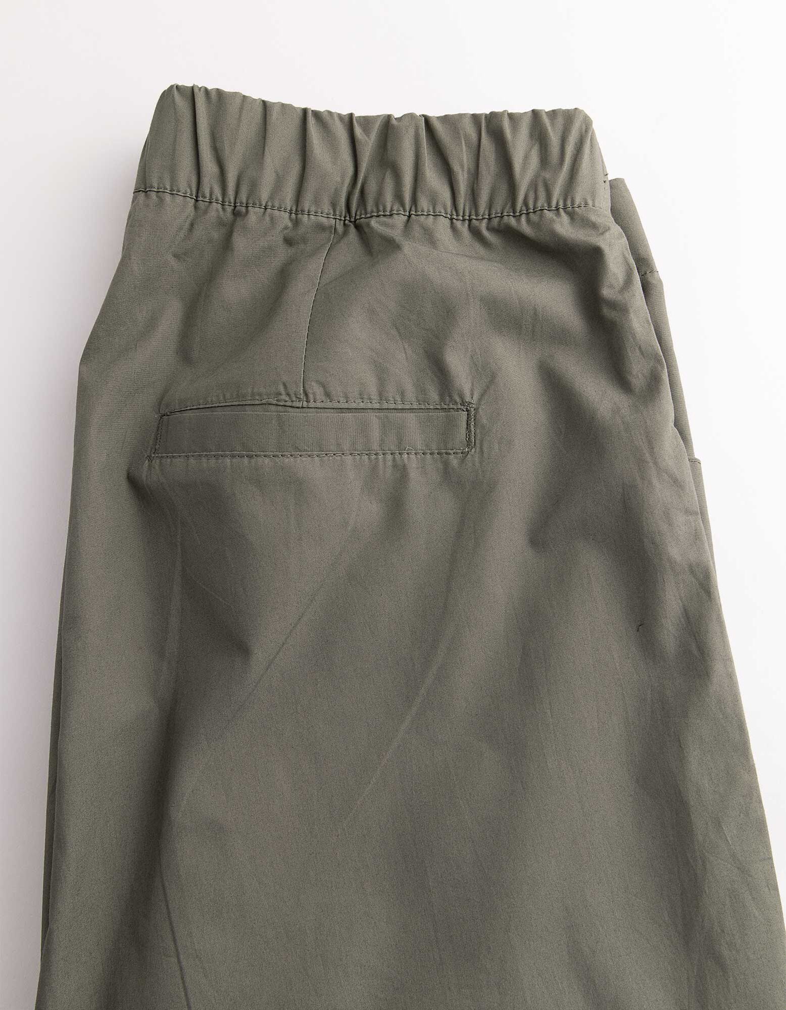Broek - Geweven stof - groen