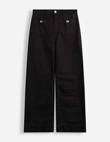 Jeans - Wide Fit - Schwarz