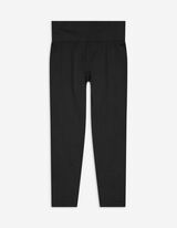 3/4-broek - Geribd - zwart