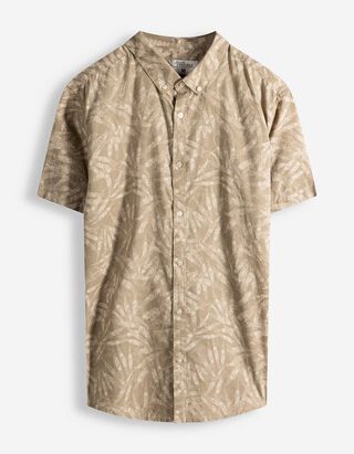 Hemd - Leinen-Mix - beige