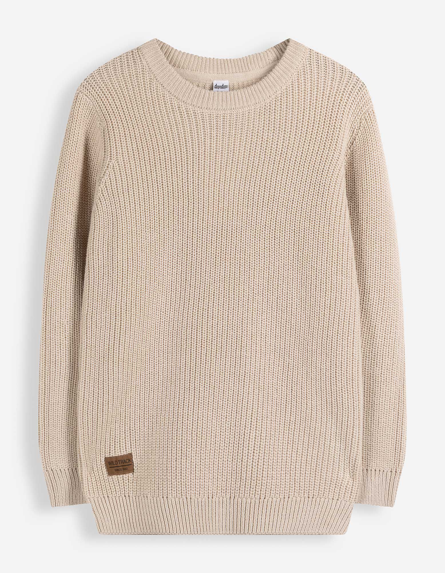 Pullover - Baumwolle - Beige
