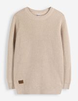 Pullover - Baumwolle - Beige